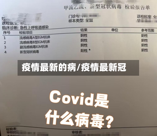疫情最新的病/疫情最新冠-第3张图片