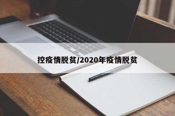 控疫情脱贫/2020年疫情脱贫